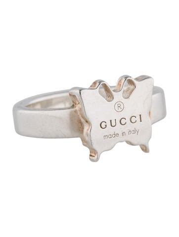 gucci butterfly rings|gucci belly button rings.